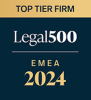 Legal 500 EMEA 2024 - Top Tier Firm