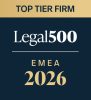 Legal 500 EMEA 2026 - Top tier firm
